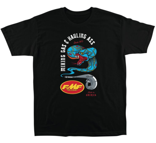 FMF Racing - FMF Racing Slithers Tee - SP22118913-BLK-LG - Black - Large