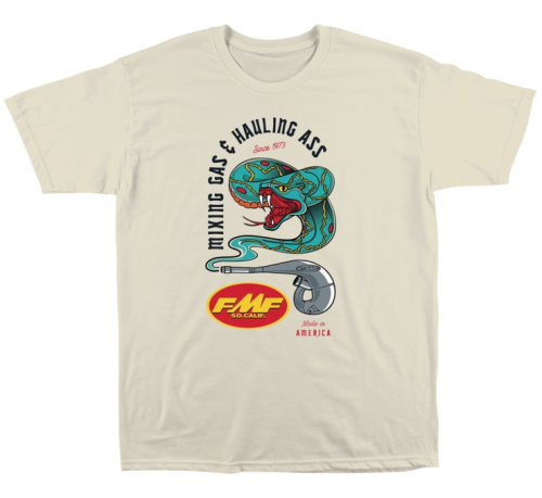 FMF Racing - FMF Racing Slithers Tee - SP22118913-NAT-2XL - Natural - 2XL