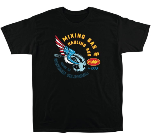 FMF Racing - FMF Racing Hero Tee - SP22118905-BLK-SM - Black - Small