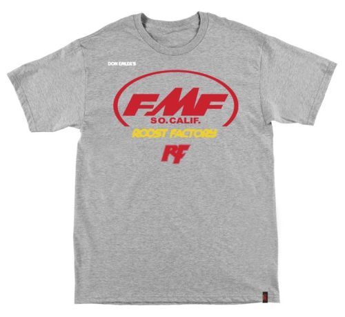FMF Racing - FMF Racing Roost Factory Tee - FA21118914-HGR-2XL - Heather Gray - 2XL