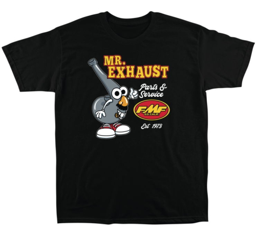 FMF Racing - FMF Racing Mr. Exhaust Tee - SP22118909-BLK-SM - Black - Small