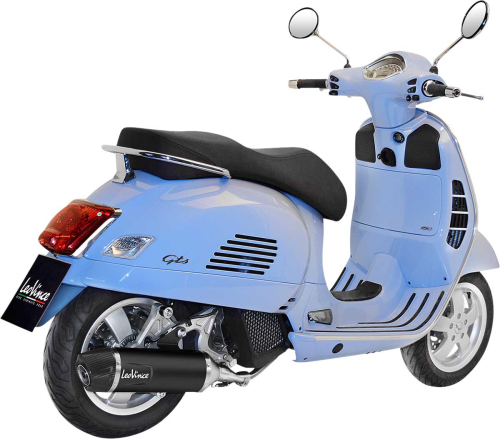 Leo Vince - Leo Vince LV One Evo Slip-On - Stainless Muffler - Carbon End Cap - 14069