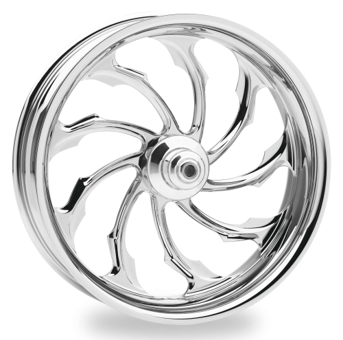 Performance Machine - Performance Machine Torque Trike Front Wheel - 21 x 3.5in. - Chrome - 1522-7106R-TORAJ-CH
