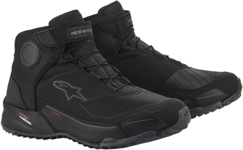 Alpinestars - Alpinestars CR-X Drystar Riding Shoes - 261182011009 - Black/Black - 9
