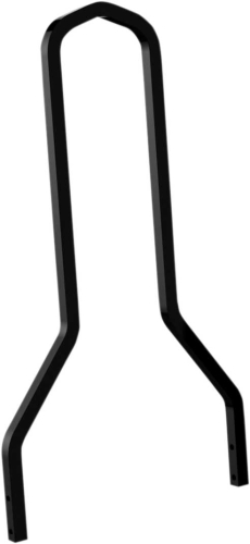 Drag Specialties - Drag Specialties Square Sissy Bar - Tall - 15.5in. - Black - 1501-0530