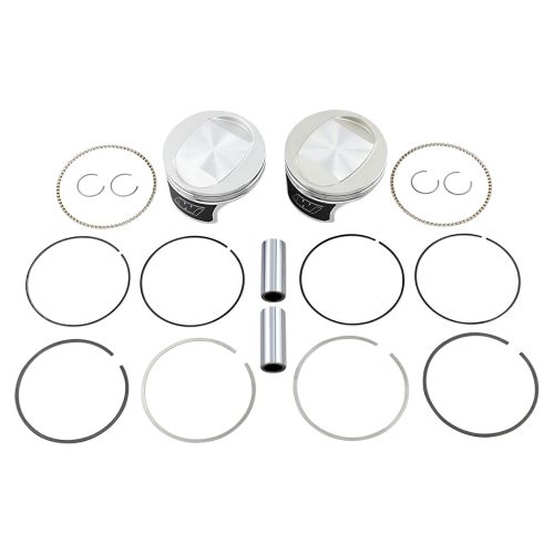 Wiseco - Wiseco Tracker Series Piston Kit (95ci.) - .020in. Oversized, 9.5:1 Compression - K0207P2