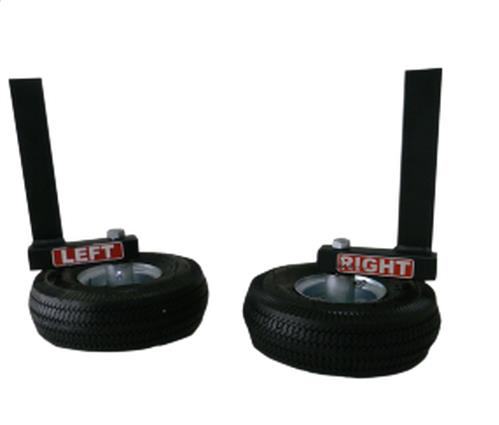 Eazymove - Eazymove 10in. Pneumatic Tire Wheel Kit for Snowmobile Cart - ODW-1002