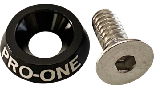 Pro-One Performance - Pro-One Performance Seat Bolt - Black Anodized - 100200