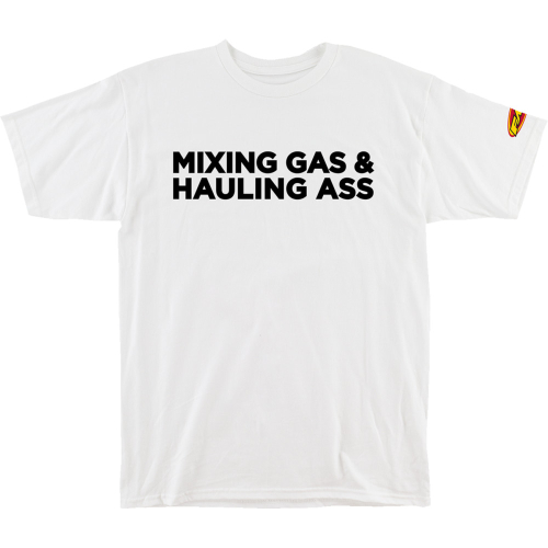 FMF Racing - FMF Racing Gass T-Shirt - FA21118915WHT2X - White - 2XL