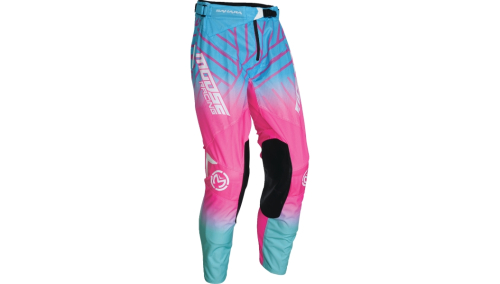Moose Racing - Moose Racing Sahara Pants - 2901-11471 - Pink/Blue/White - 32