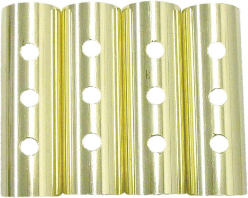 Old-Stf - Old-Stf Pushrod Clips - 3-Hole - Brass - STF348