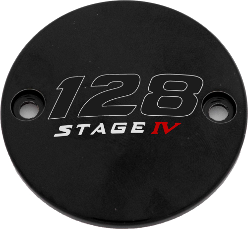 Custom Engraving LTD - Custom Engraving LTD Displacement Points Cover for 128 Stage IV - Black - 128-05-63BG