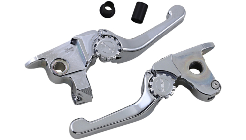 Powerstands Racing - Powerstands Racing Anthem Shorty Lever Set - Chrome - 12-01654-20
