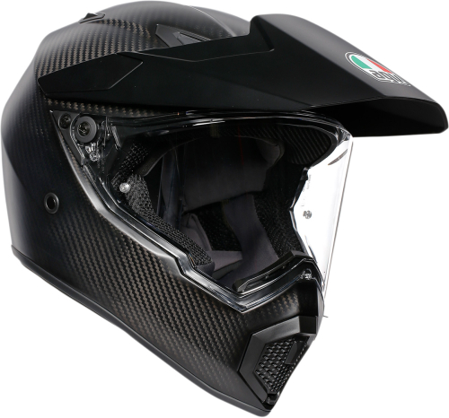 AGV - AGV AX-9 Solid Helmet - 7631O4LY00009 - Matte Carbon - Large