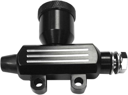 Drag Specialties - Drag Specialties Solo Custom Mini Rear Master Cylinder - Black - 1731-0610