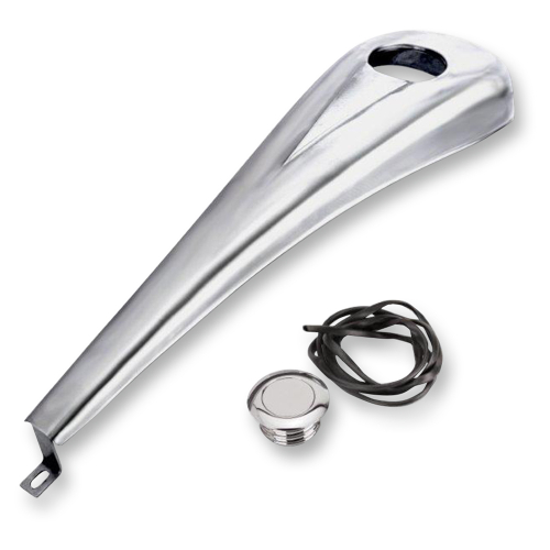 Paul Yaffe Originals - Paul Yaffe Originals Steel Dash Kit For 6 Gallon Tank - Chrome - DDK-S-08-OEM-C