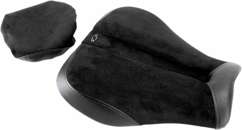 Saddlemen - Saddlemen Gel-Channel Sport One-Piece Solo Seat with Rear Cover - 0810-0826