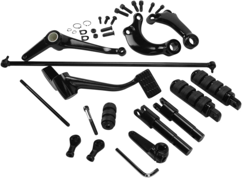 Drag Specialties - Drag Specialties Sporster Forward Control Kit - Standard - Black - 056220