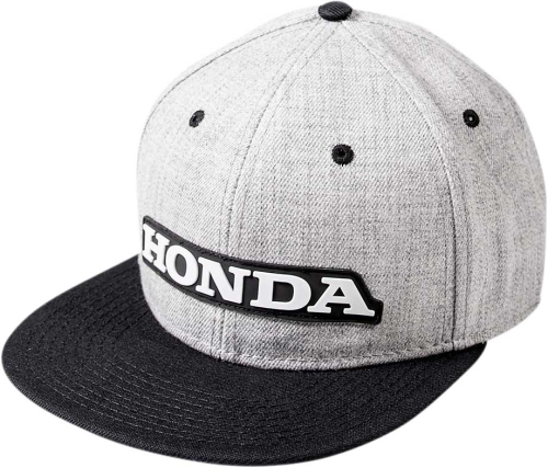 Factory Effex - Factory Effex Honda Bold Snapback Hat - 24-86300 - Gray/Black - OSFM