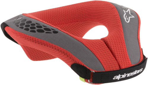 Alpinestars - Alpinestars Sequence Youth Neck Roll - 6741018-13-SM - Black/Red - Sm-Md