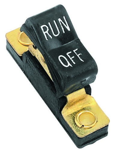Twin Power - Twin Power Run/Off Switch for Early Style Handlebar Switches - Black - 490577