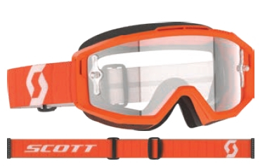 Scott USA - Scott USA Split OTG Goggles - 285537-0036113 - Orange/Clear Lens - OSFM