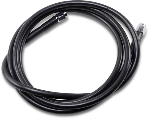 Drag Specialties - Drag Specialties Universal Black Vinyl-Coated Stainless Steel Brake Line - 66in. - 866-BLK