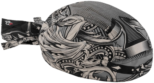 Zan Headgear - Zan Headgear Flydanna Headwrap - Z685 - Aces and Swords - OSFM