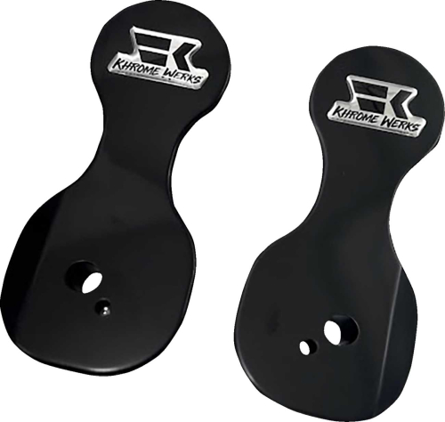 Khrome Werks - Khrome Werks Mirror Brackets - Drop - Batwing Models - MB2016KW