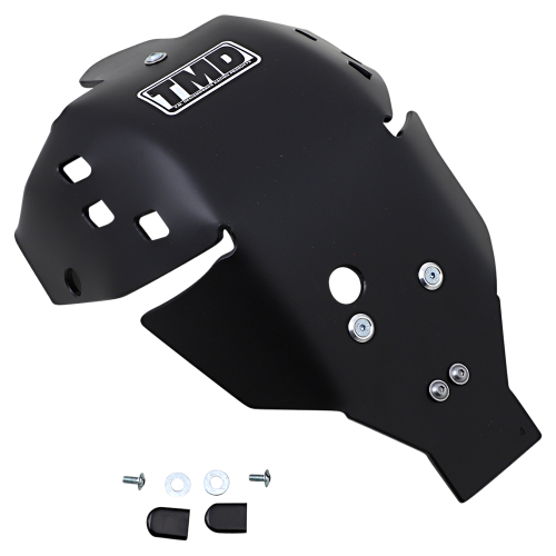 T.M. Designworks - T.M. Designworks Skid Plate - Red - HOMC-252-BK