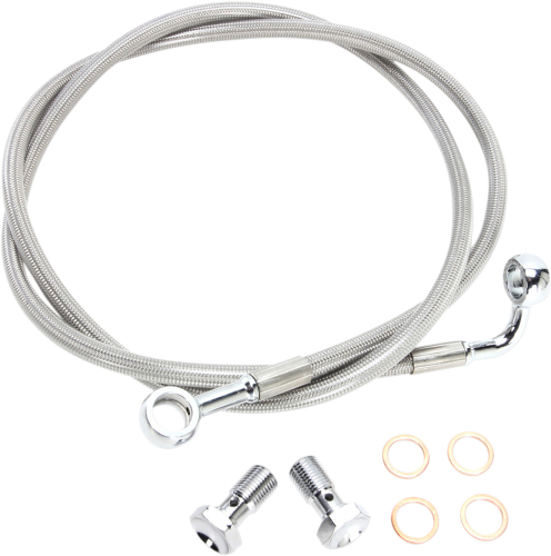 Parts Unlimited - Parts Unlimited Extended Length Brake Line - 42.25in. - 1741-5079