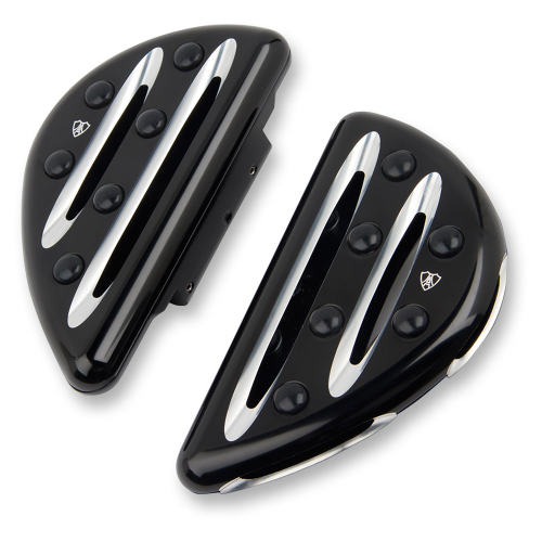 Arlen Ness - Arlen Ness Deep Cut Passenger Floorboard - Black - 06-867