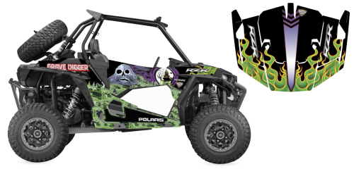 DCOR - DCOR Graphic Kit - Grave Digger - 20-60-103