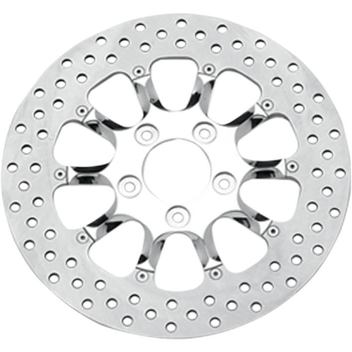 Performance Machine - Performance Machine HooliganTwo Piece Brake Rotor - 11.8in. - Chrome - 0133-1800HOOS-CH