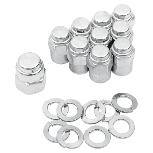 Colony - Colony Transmission Side Cover Kit - Cap Style - Chrome - 8752-19