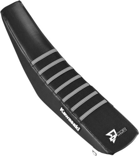 DCOR - DCOR Seat Cover - Black Sides - Black Top with Gray Ribs - 30-20-082