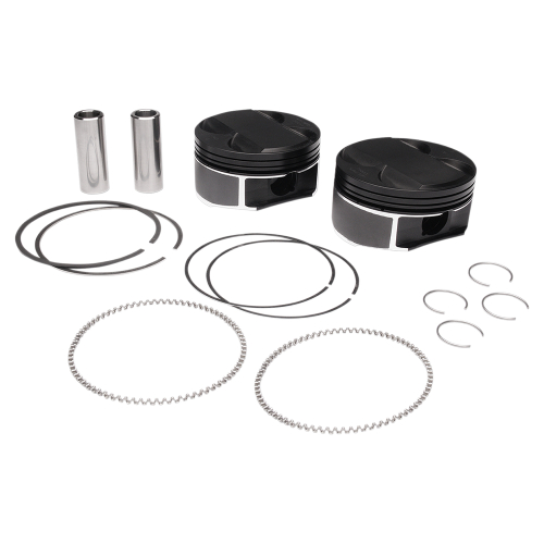 Wiseco - Wiseco Black Edition Piston Kit (107in., Positive +4.2cc) - 3.937in. Bore, 11:1 Compression - K2784