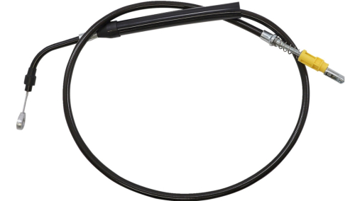 LA Choppers - LA Choppers Midnight Braided Clutch Cable - Stock Ape Hangers - LA-8058C08M