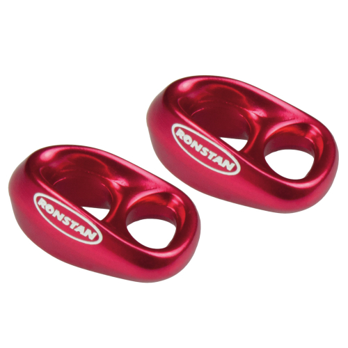 Ronstan - Ronstan Shock - 3/16" Line - 1/4" Webbing - Red - Pair