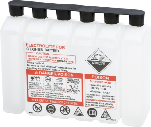 Fire Power - Fire Power Sealed Battery Electrolyte Packs - 450CC CTX