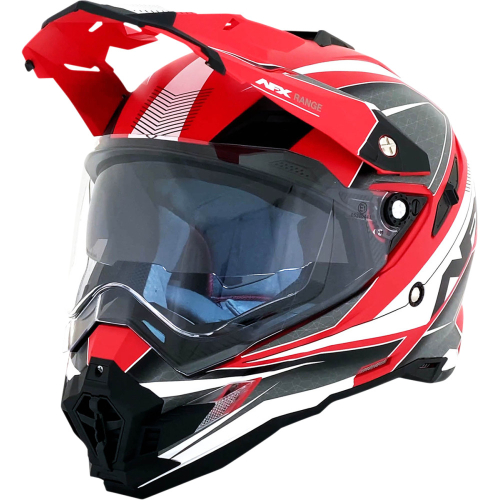 AFX - AFX FX-41DS Range Helmet - 0140-0066 - Matte Red - Small