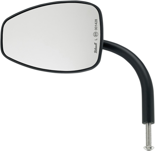 Biltwell Inc. - Biltwell Inc. Teardrop Perch Mount Utility Mirror - Black - 6504-400-131
