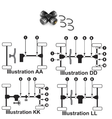 Wild Boar - Wild Boar U-Joint - ATV702