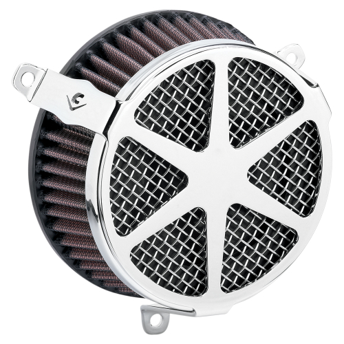 Cobra - Cobra Spoke Air Cleaner Kit - Chrome - 606-0103-04