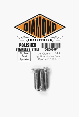 Diamond Engineering - Diamond Engineering S and S Air Cleaner Bolt Kit - DE5090HP