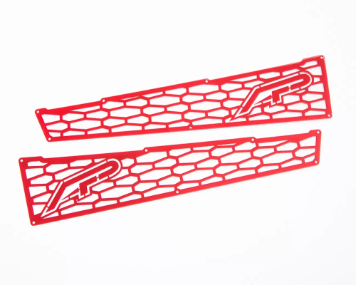 Agency Power - Agency Power Aluminum Side Vent Cover - Red - AP-RZR-650-RD