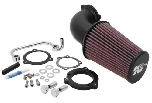 K&N Engineering - K&N Engineering Aircharger Performance Intake Kit - Black - 63-1126