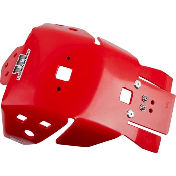 T.M. Designworks - T.M. Designworks Skid Plate - Red - HOMC-470-RD