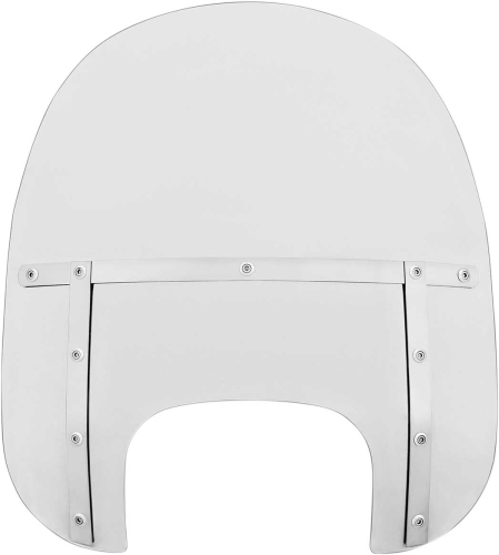 Memphis Shades - Memphis Shades Memphis Fats Windshield for Fat Boy - 17in. - Clear - MEM6200