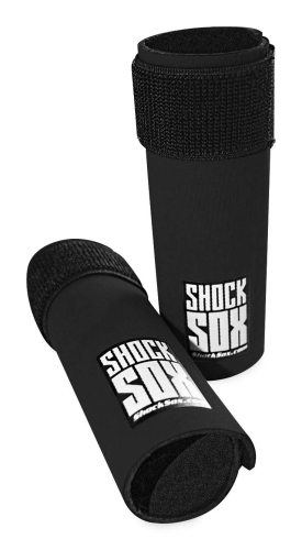 Shock Sox - Shock Sox 6in. Regular Up Down Fork Seal Protector - Black - 6-BLACK